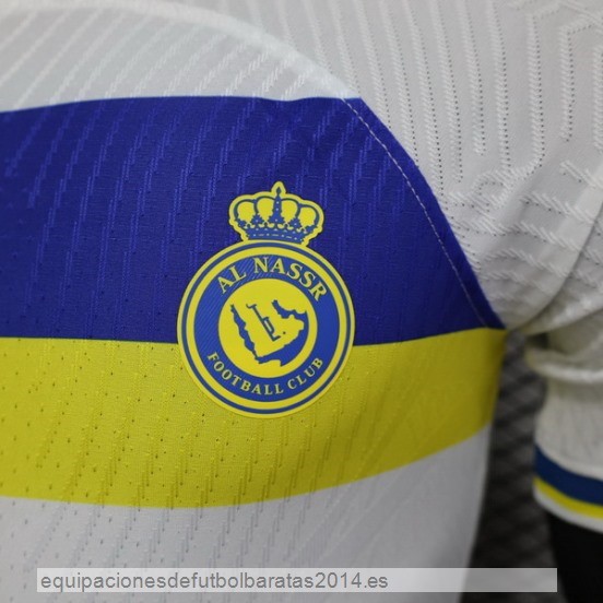 Nuevo Tailandia Especial Jugadores Camiseta Al Nassr 23/24 Blanco Baratas